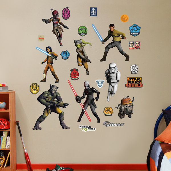 Fathead Star Wars Rebels Peel and Stick Wall Decal Wayfair